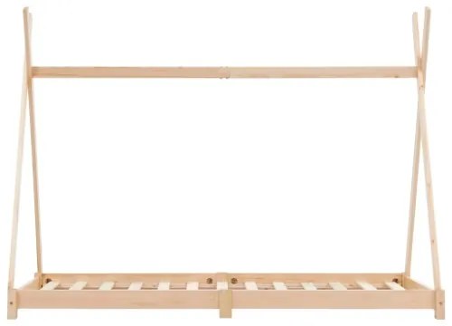 Giroletto per Bambini in Legno Massello di Pino 70x140 cm