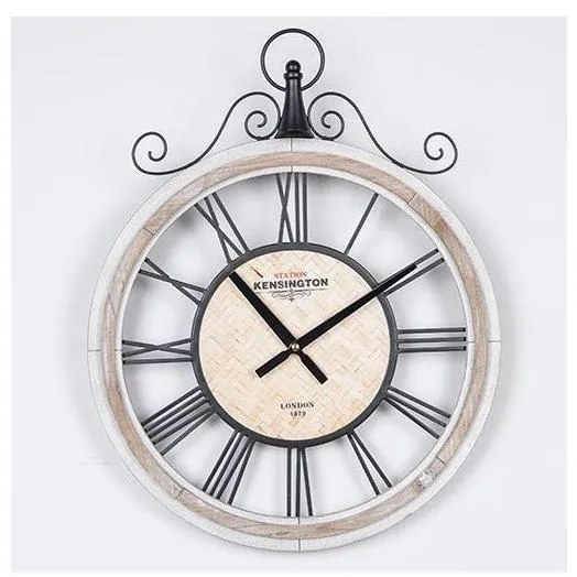Orologio da parete 1xAA diametro 40 cm beige