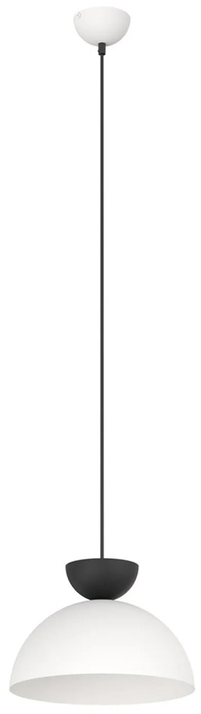 Lampadario Minimal Efesto Acciaio Bianco Nero 1 Luce Gx53 Ip20