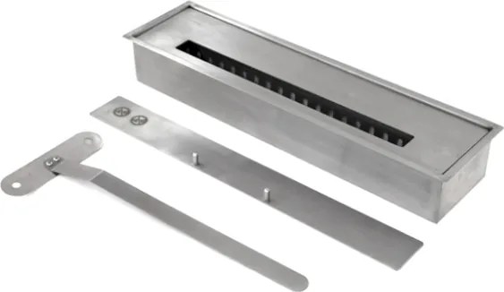 Camino a bioetanolo biocamino da terra WASHINGTON Nero L111 x P43 x H99