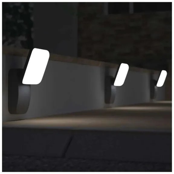 LED Lampada da parete flessibile per esterni NIKA LED/12,5W/230V IP44