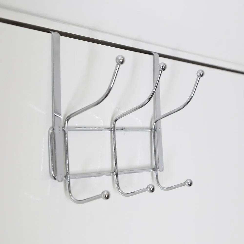 Appendiabiti in metallo argentato 11 cm Chrome - Premier Housewares