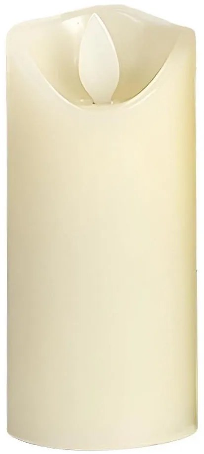 Candela LED/2xAA bianco caldo 11 cm