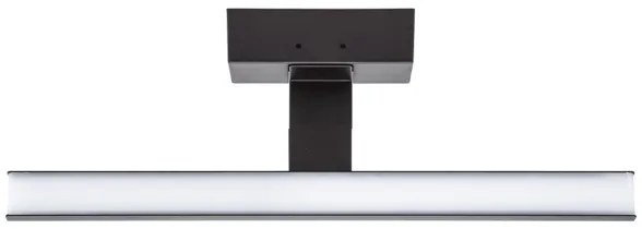 Aigostar - Illuminazione per specchio da bagno a LED 8W/230V 4000K 40 cm IP44 nero