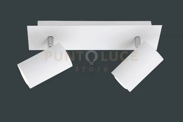Marley barra 2 spots cil soft bianco cm30 2 luci attacco gu10