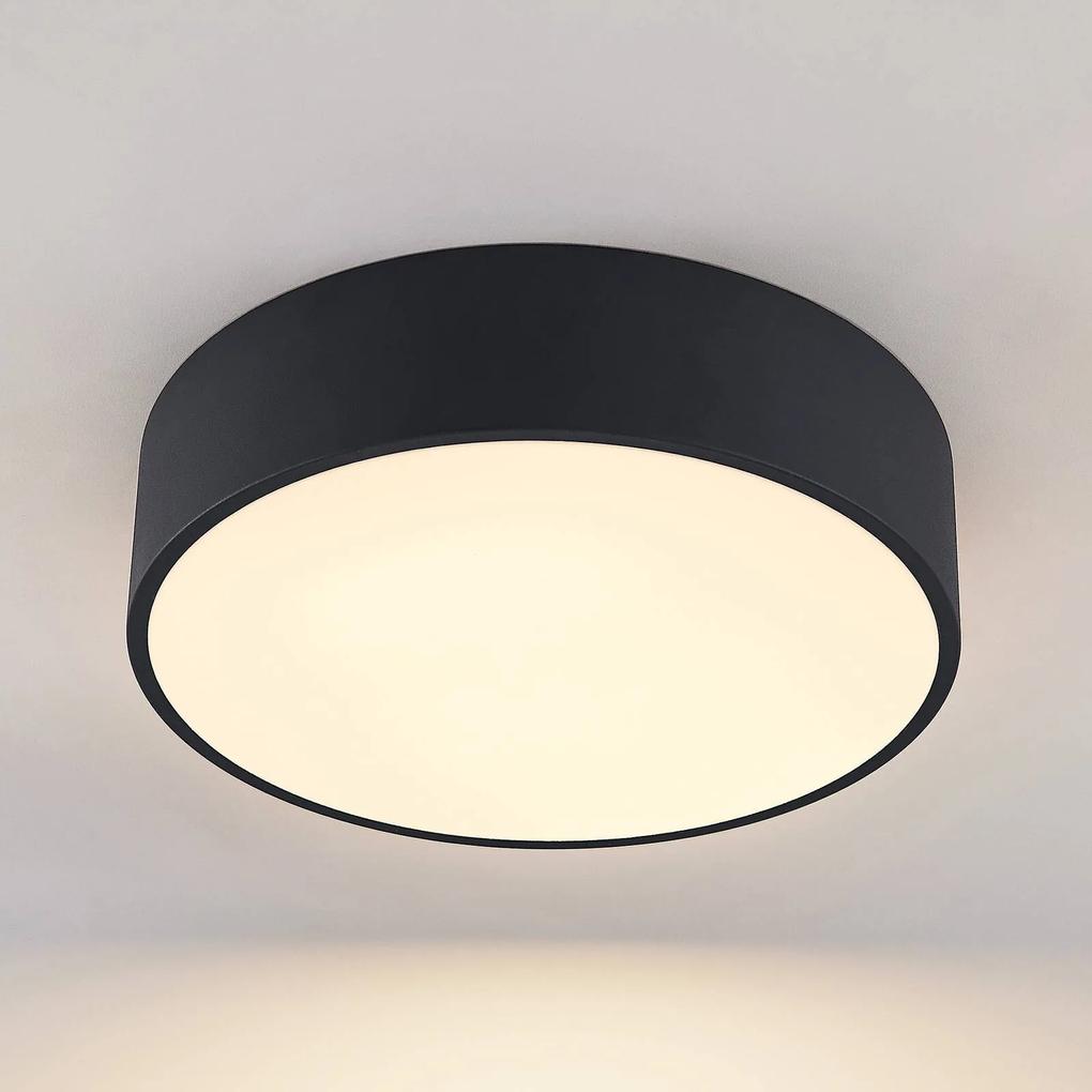 Arcchio Noabelle plafoniera LED, nero, 40 cm