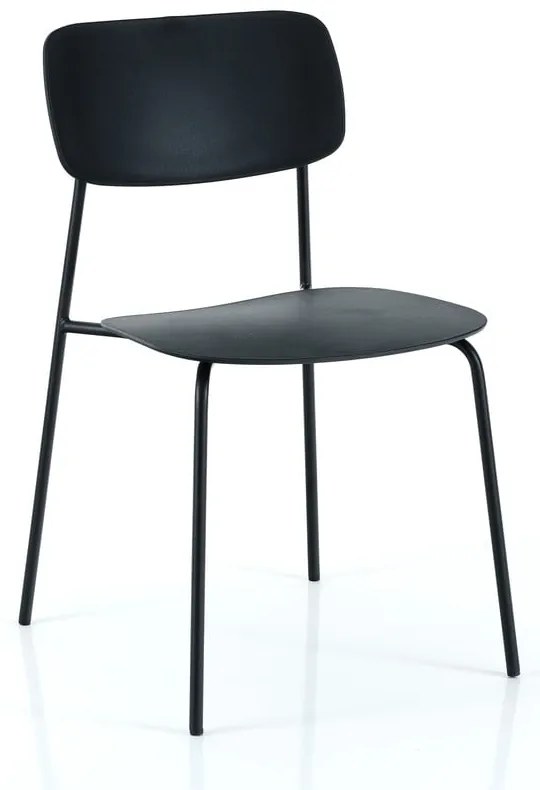 Sedie da pranzo nere in un set di 2 Primary - Tomasucci