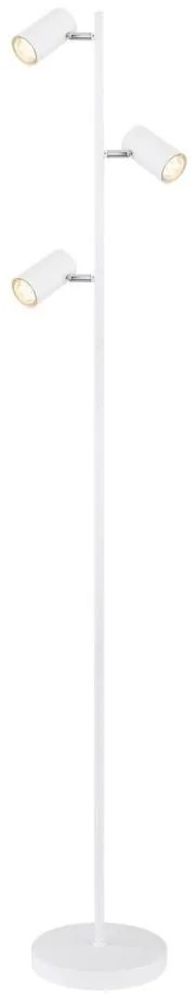 Globo 57910SW - Lampada con piedistallo ROBBY 3xGU10/5W/230V bianco