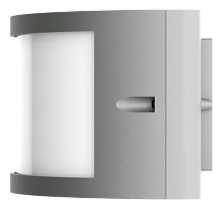 Applique Moon Design E27 Curva per Esterni IP65 - Grigia