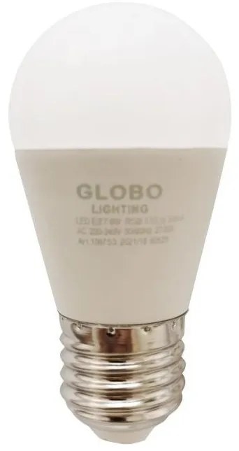 Lampadina LED RGBW dimmerabile ILLU E27/6W/230V 3000K + +TC - Globo 106753
