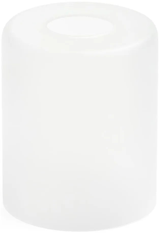 Vetro di ricambio per lampadario E27 diametro 10 cm bianco