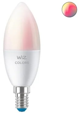 Lampadina LED RGBW Dimmerabile C37 E14/4,9W/230V 2200-6500K CRI 90 Wi-Fi -WiZ