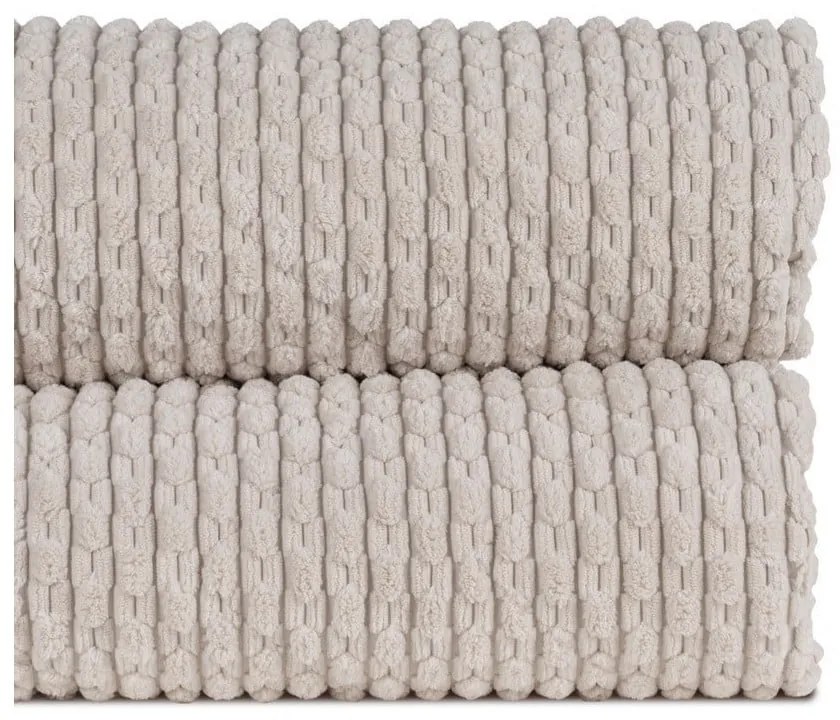 Copriletto beige con rivestimento trapuntato 180x260 cm – Ixia