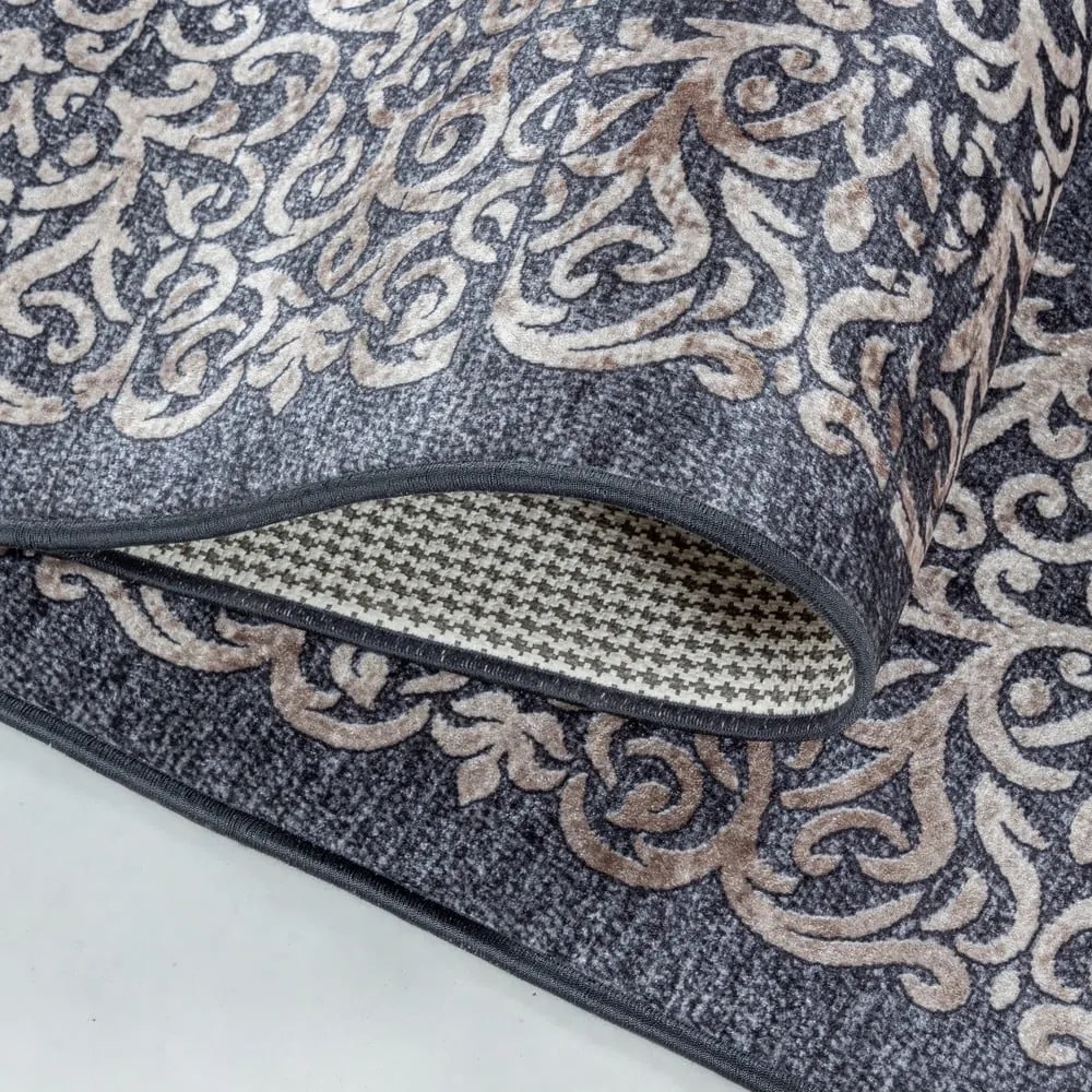 Passatoia lavabile antracite 80x250 cm Fiesta - Ayyildiz Carpets