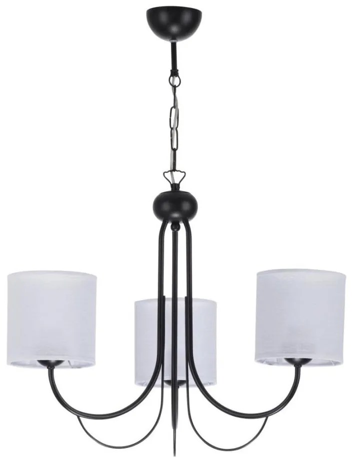 Jupiter 1482 - Lampadario a sospensione con catena KASKADA 3xE27/60W/230V