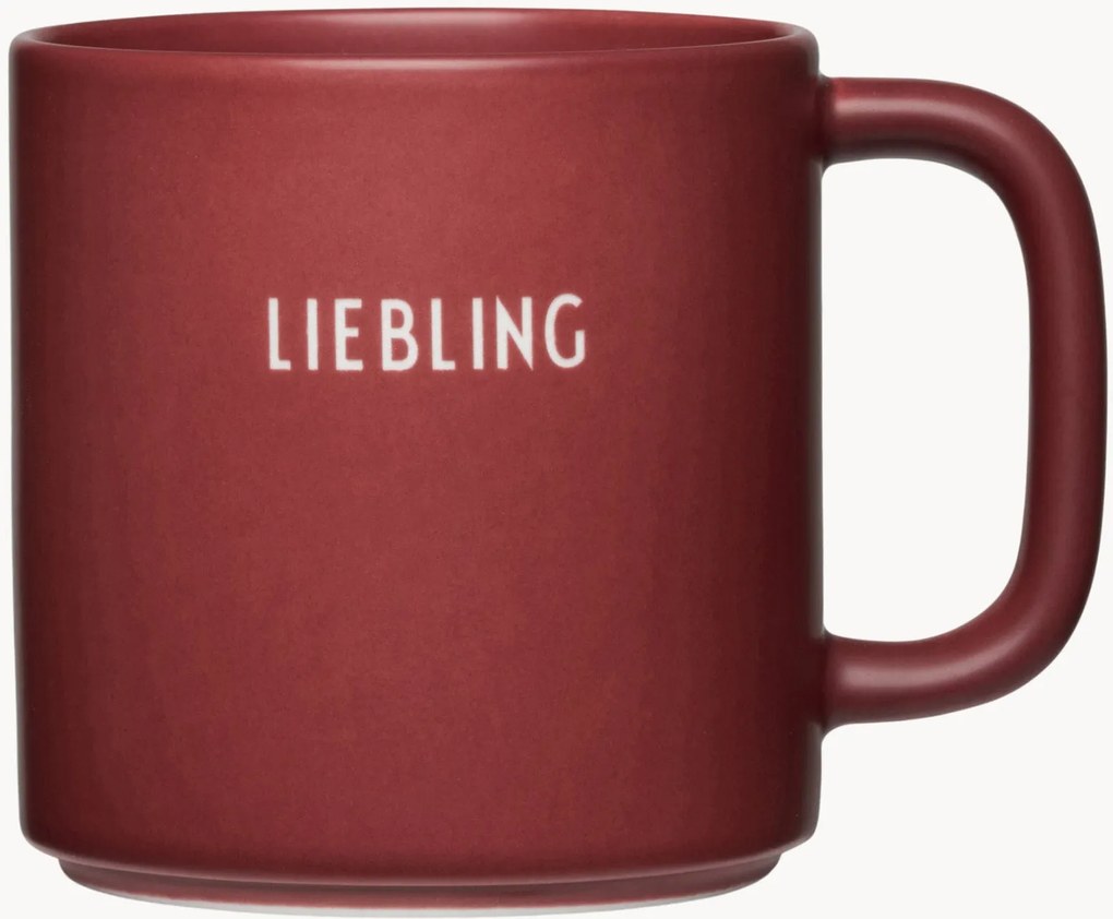 Tazza con scritta Favourite Liebling
