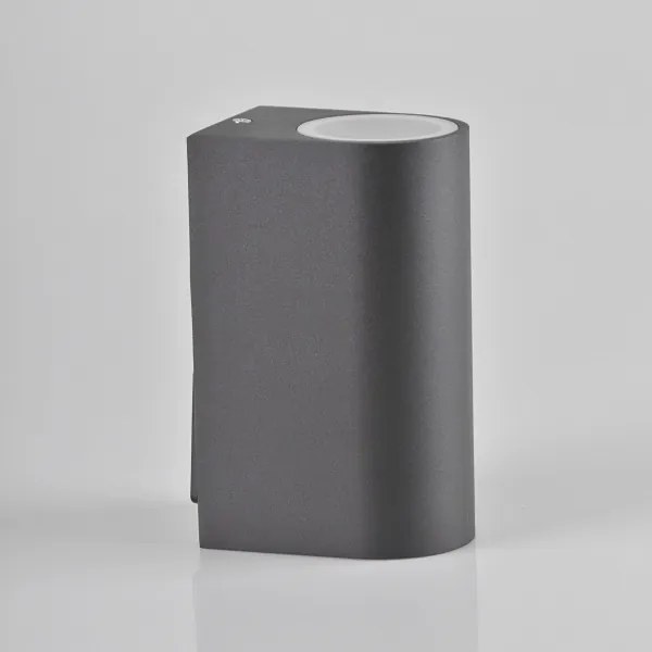 Luce Spot a parete da esterno BOSTON 2xGU10/10W/230V IP44