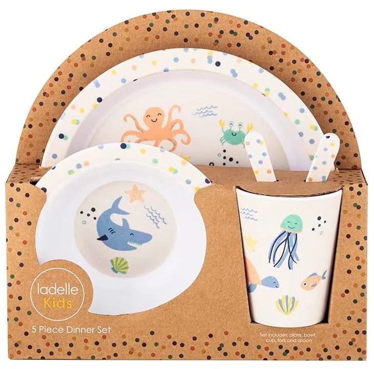 Set da pranzo per bambini 5 pezzi Ocean - Ladelle