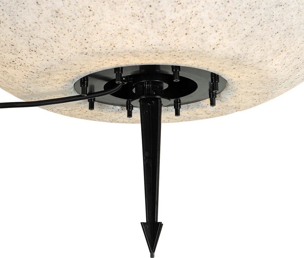 Lampada da esterno smart grigia 77 cm IP44 con Wifi A60 - Nura