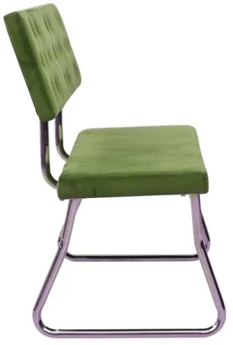 Panca 110 cm in Velluto Verde Chiaro