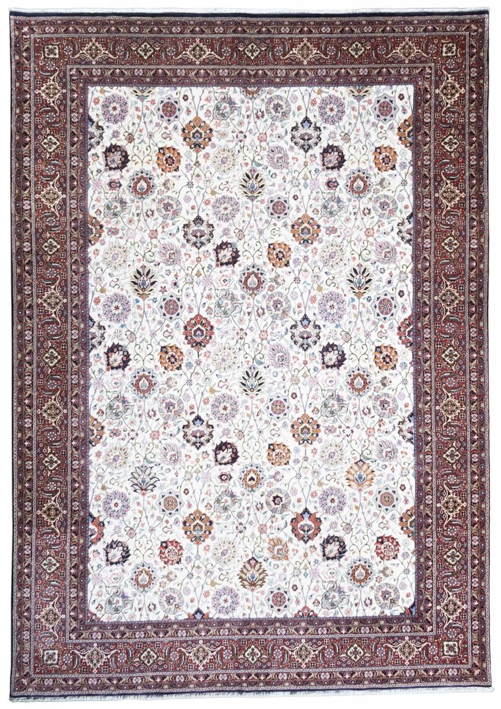 Bidjar Tappeto 250 x 350 Beige (Iran) Annodato A Mano