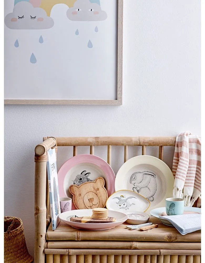 Poster da parete in cornice naturale Cornice, 55 x 75 cm Saida - Bloomingville Mini