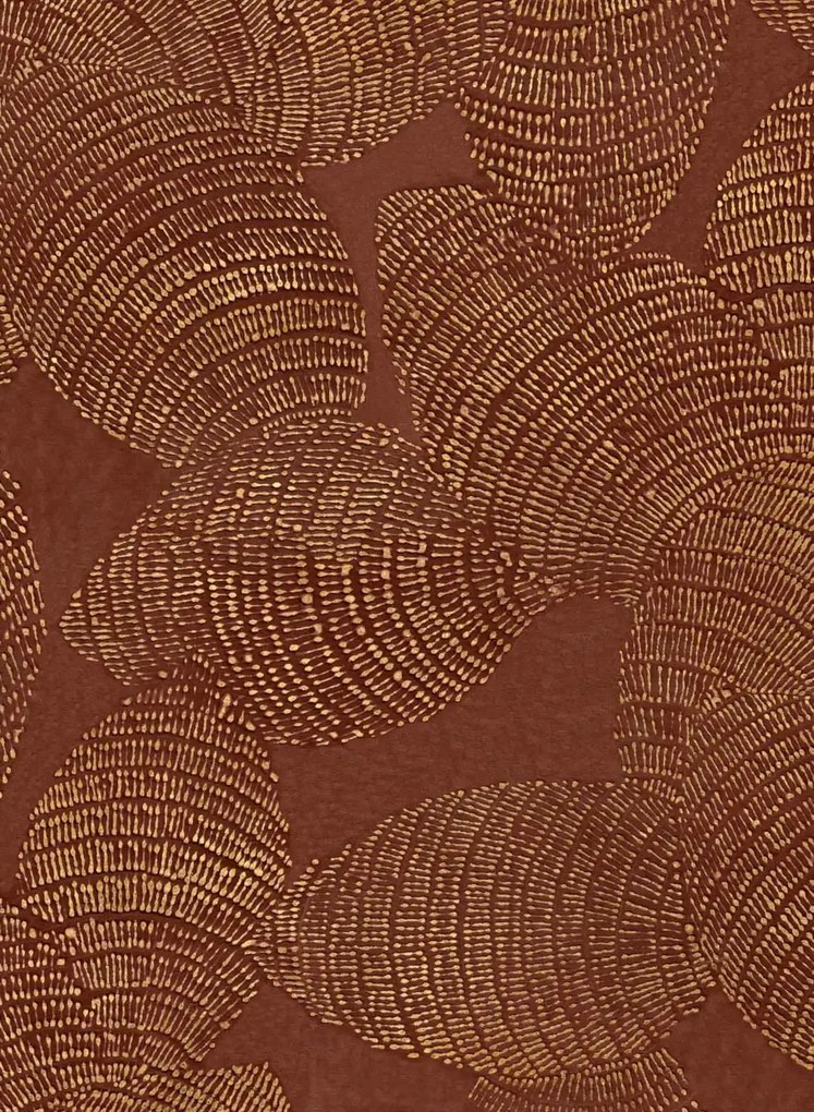Coordonne Carta da parati Rif Relief - Burgundy