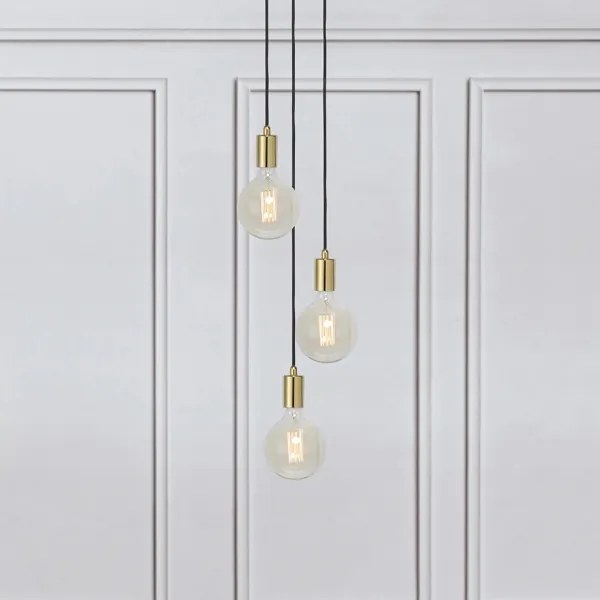 Markslöjd 106333 - Lampadario a sospensione con filo SKY 3xE27/60W/230V