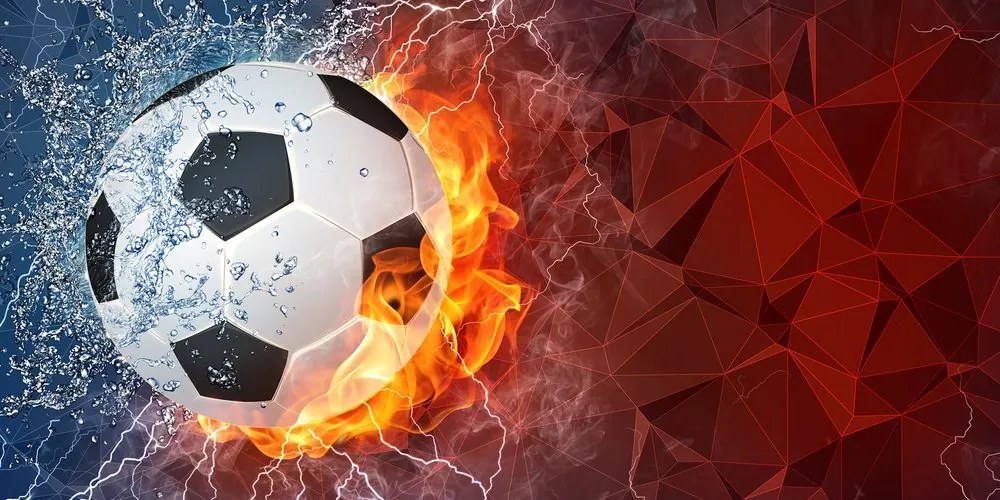 Stampa su tela – Pallone da calcio