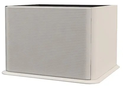 Mobile da bagno sotto lavabo BADEN HAUS Bohemia bianco laccato opaco L 64 x H 42 x P 50 cm 1 cassetto, lavabo non incluso