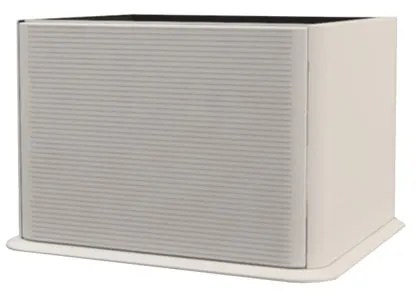 Mobile da bagno sotto lavabo Bohemia bianco opaco laccato L 64 x H 42 x P 50 cm 1 cassetto, lavabo non incluso