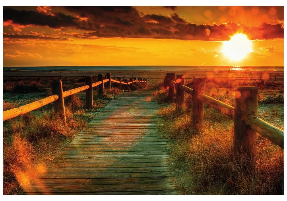 Carta da parati – Tramonto affascinante