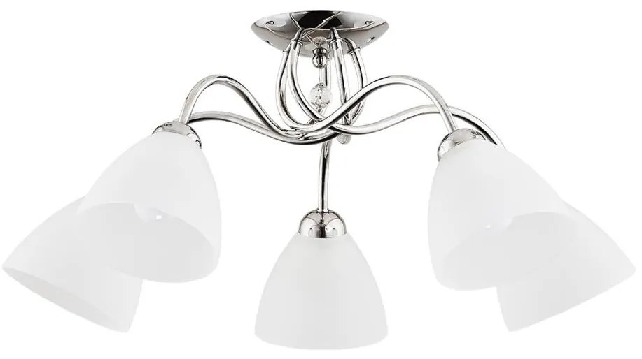 Lampadario a plafone AMARILLO 5xE27/15W/230V cromo