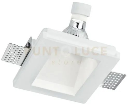 Incasso ghost luce laterale bianco 1 luce attacco gu10 12x12x5,5cm ...
