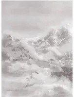 Isidore Leroy Wandbild Reflets d'Ossau - Original Panel A