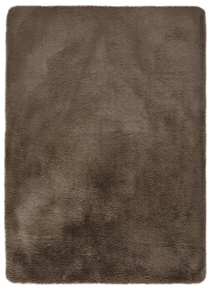 Tappeto marrone , 80 x 150 cm Alpaca Liso - Universal