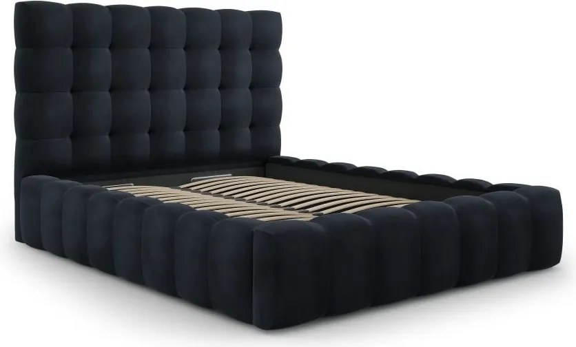 Letto Bali imbottito in velluto - 200×200 cm