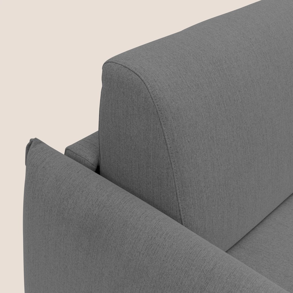Scarlet divano letto in tessuto misto cotone impermeabile T19 antracite