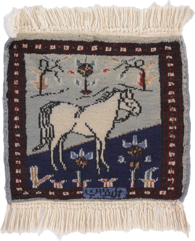 Bokhara Tappeto 30x30 (Pakistan) Annodato A Mano