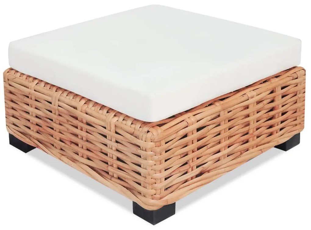 Set Divano 27 pz in Rattan Naturale