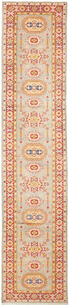 Kazak Tappeto orientale 300x70 (Afghanistan) Annodato A Mano