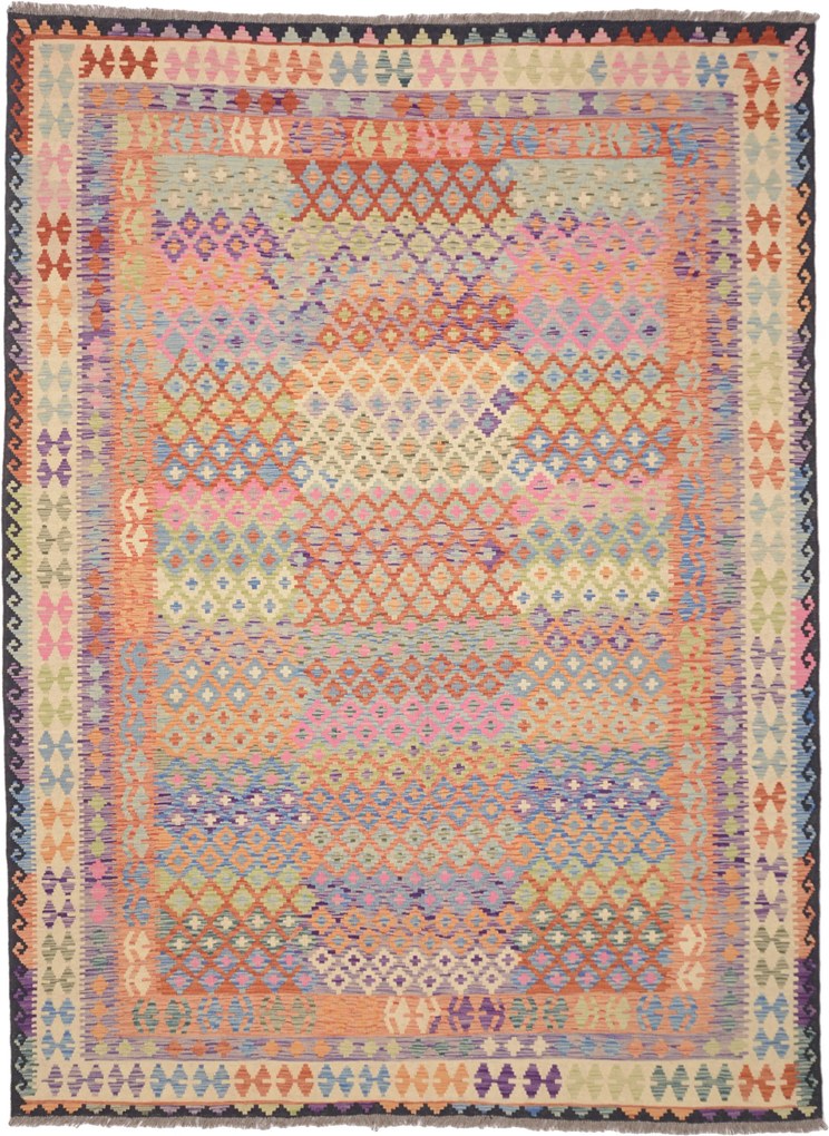 Kilim Tappeto orientale 290x220 (Afghanistan) Tessuto A Mano