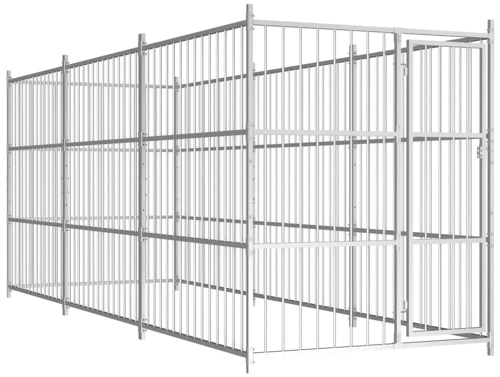 Canile Da Esterno 450x150x185 Cm /