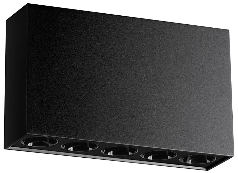 Sollux SL.1212 - Faretto LED SOLE LED/11W/230V nero