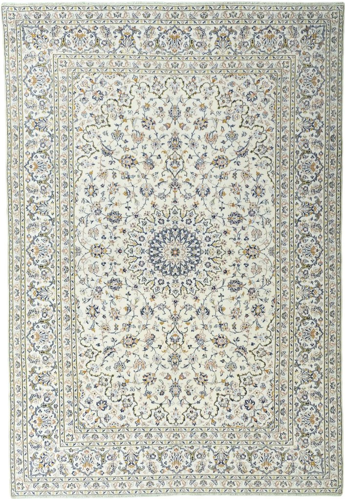 Kashan Tappeto persiano 250x360 Beige (Iran) Annodato A Mano