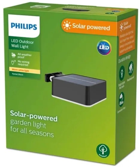 Philips - Applique a LED solare VYNCE LED/1,5W/3,7V IP44