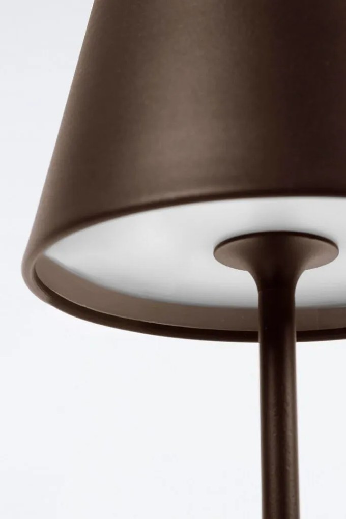 Lampada ETNA a LED marrone