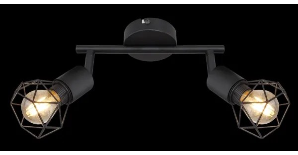 Globo - Faretto LED XARA 2xE14/6W/230V nero
