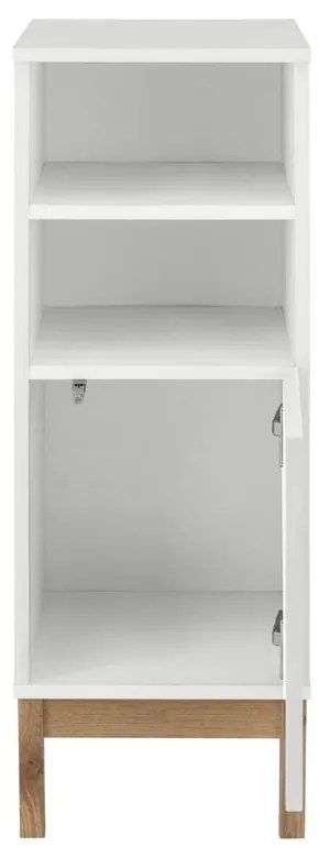 Mobile bagno basso bianco 30x86 cm Mirza - Støraa