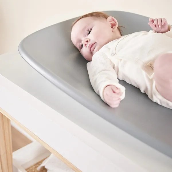 Nattou - Tappetino per il cambio SOFTY 50x70 cm grigio